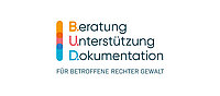 Das Logo von B.U.D., der Beratungsstelle f&uuml;r Betroffene rechtsextremer Gewalt in Bayern.
