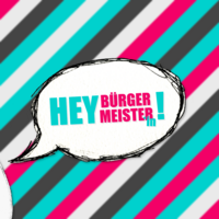 Logo des U-18-Wahlprojekts "Hey B&uuml;rgermeister:in"
